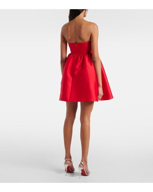 Robe A Noud Self-Portrait en coloris Red