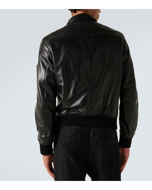 Giacca Blouson di Tom Ford in Black da Uomo