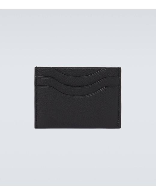 Porte-cartes Extra en cuir Loro Piana pour homme en coloris Black