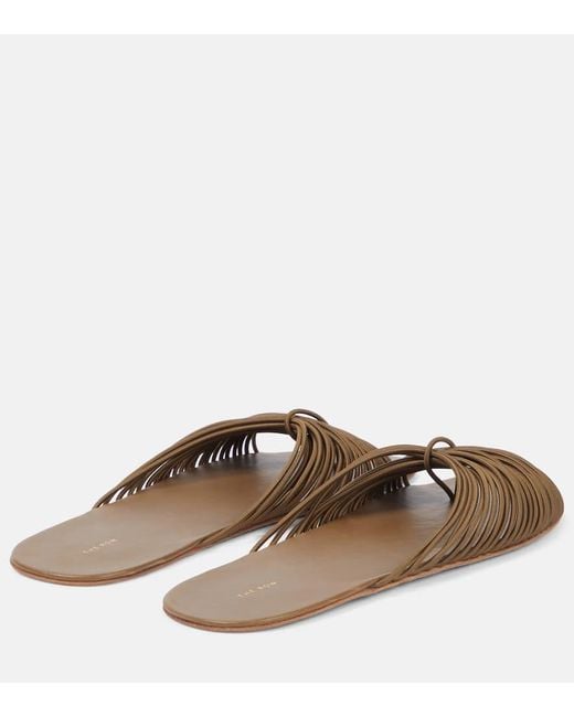 The Row Brown Sara Slides