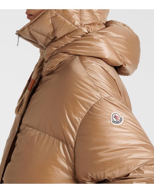 Moncler Brown Borey Convertible Down Cape And Jacket