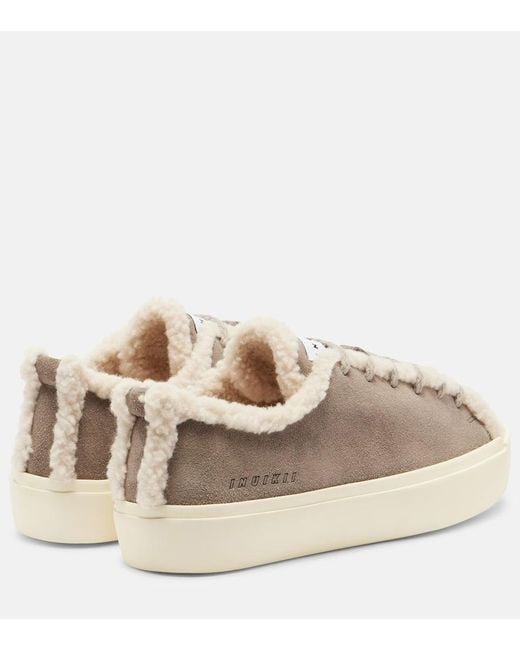 Zapatillas Con Borrego Inuikii de color Natural