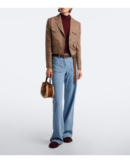 Borsa Pony Small di Etro in Brown