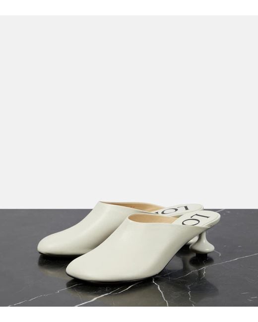 Mules Toy di Loewe in White