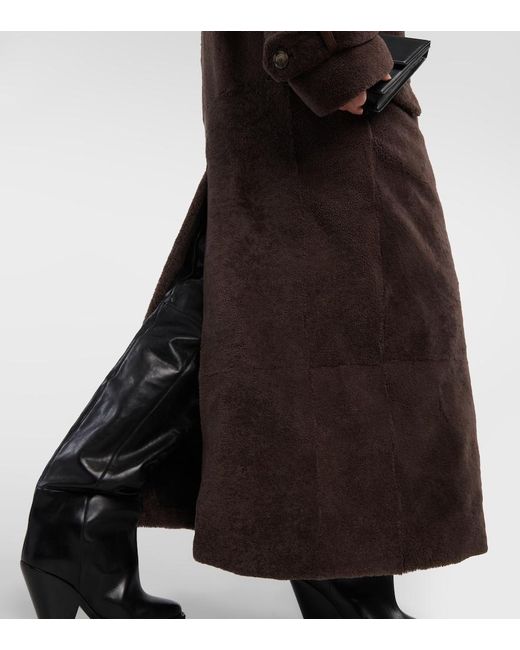 The Mannei Brown Rutul Oversized Coat