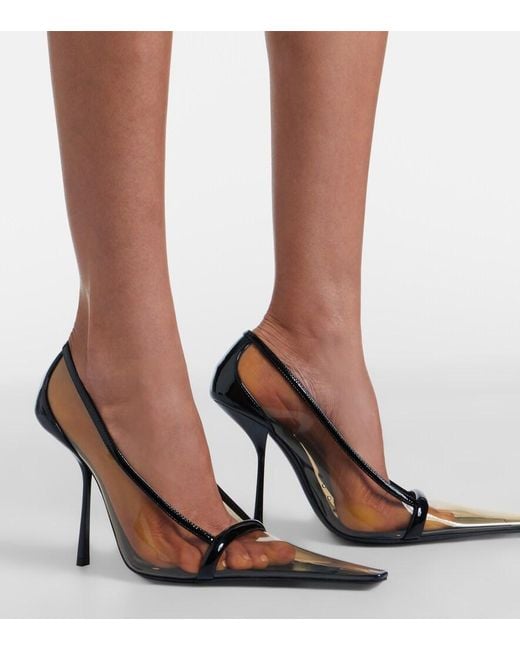 Saint Laurent Black Brigitte Tpu Pumps