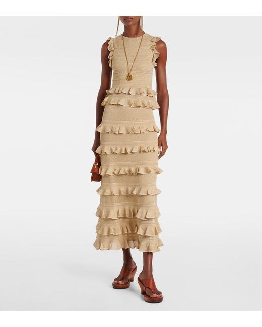 Gonna Lunga Hypnotic di Zimmermann in Natural