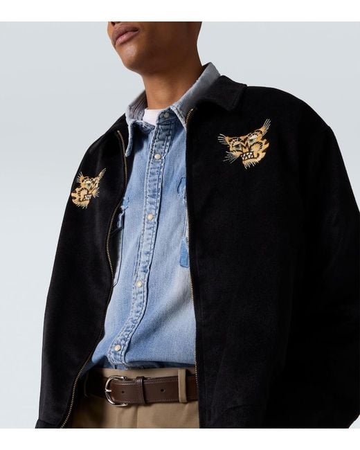Blusa Norad di Visvim in Black da Uomo