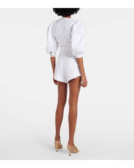 Top Cropped di Adriana Degreas in White