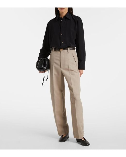 Bottega Veneta Blue Knot Shirt