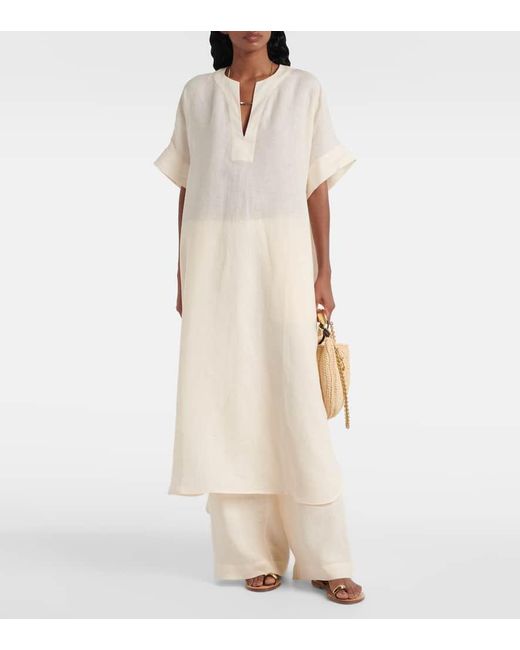 Eres Natural Kaftan Bibi Aus Leinen