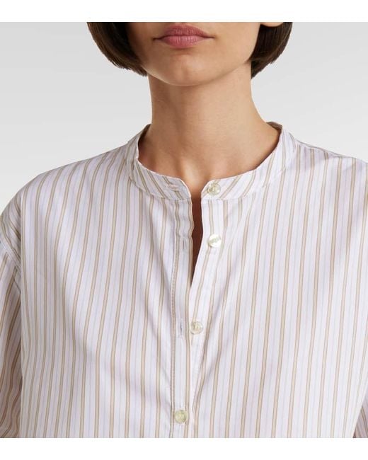 Camisa Yoshi En Mezcla De Algodon Leset de color White