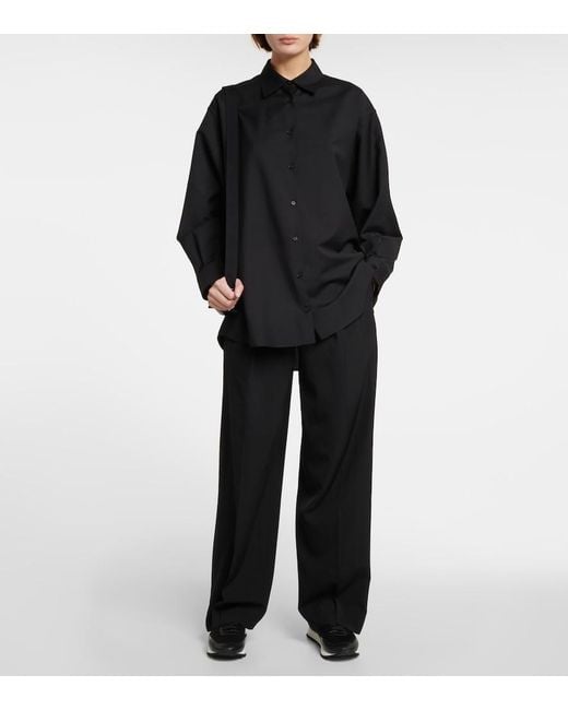 The Row Black Owen Runner Sneakers