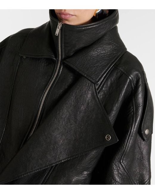 Blouson Bomber Yves Saint Laurent Femme - Noir - Taille 38 - Neuf Avec étiquettes