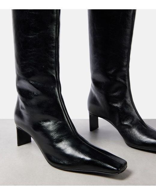 Botas Altas Ona 55 De Piel Khaite de color Black