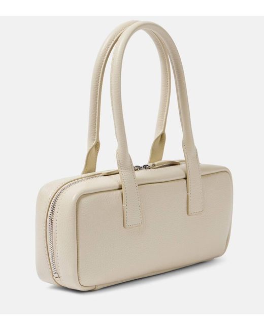Staud Natural Dude Small Leather Shoulder Bag