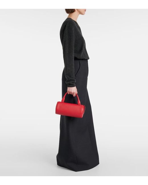 The Row Red Schultertasche Edith Small Aus Leder