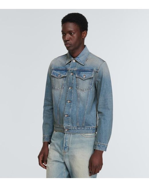 Prada Blue Denim Jacket for men