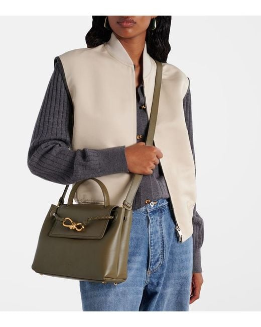 Bottega Veneta Black Tote Bag Ciao Ciao Small Aus Leder
