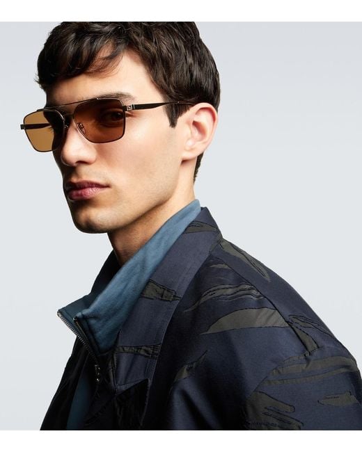 Fendi Eckige Sonnenbrille Sky in Brown für Herren