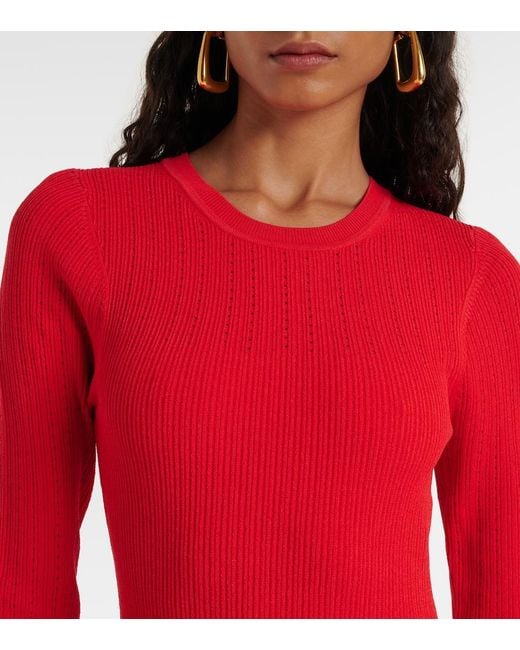 Robe Pull Nami Veronica Beard en coloris Red