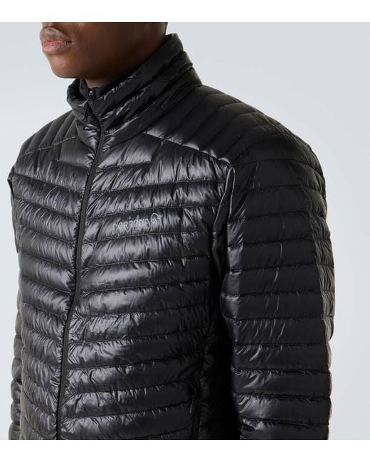Norrona Black Trollveggen Down Ski Jacket for men