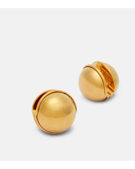 Boucles D'Oreilles Sphere Alaïa en coloris Metallic