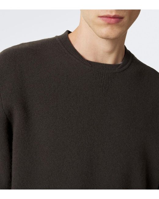 Lisa Yang Gray Edmond Cashmere Sweater for men