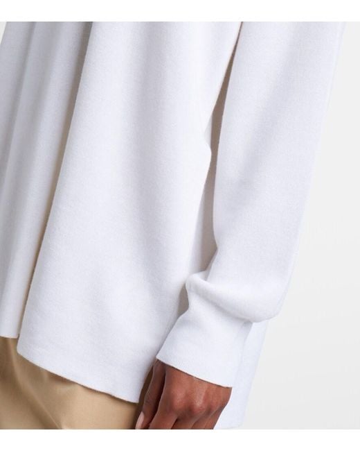 Pullover Double L di Loewe in White