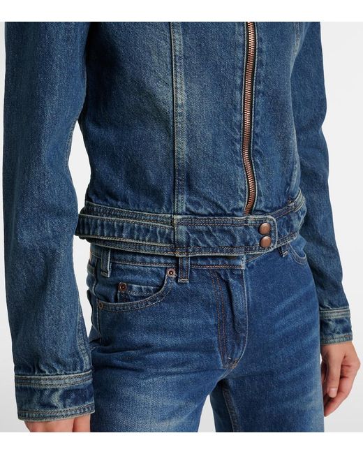 Magda Butrym Blue Denim Jacket