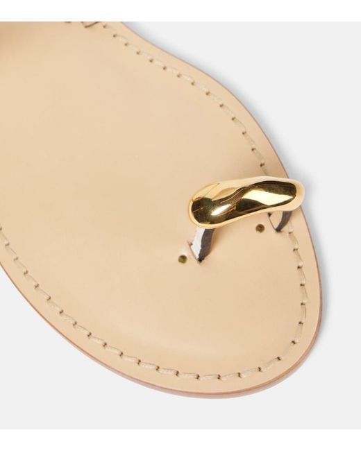 Amanu Natural Kibera Leather Sandals