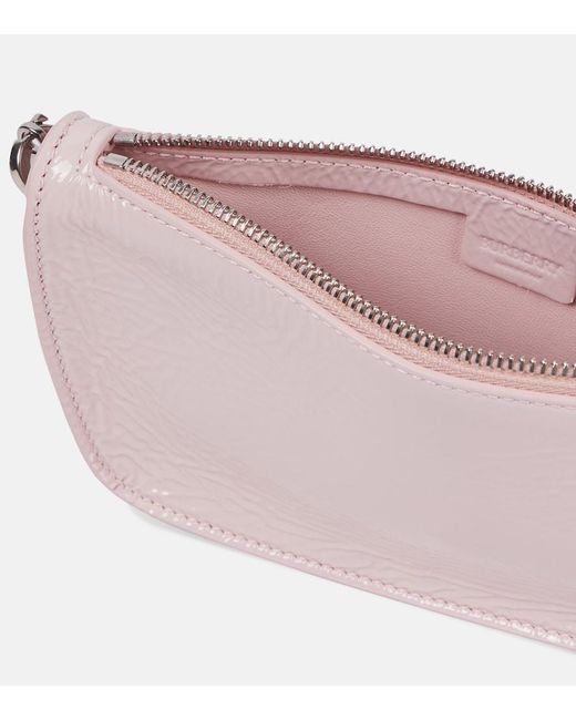 Burberry Pink Micro Sling Shell Leather Shoulder Bag