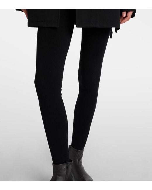 The Row Black Mimi Tights