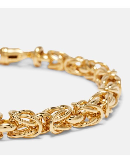 Totême  Metallic Byzantine 24Kt-Plated Choker