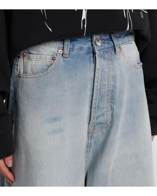 Jean Wide Oversize Vetements en coloris Blue
