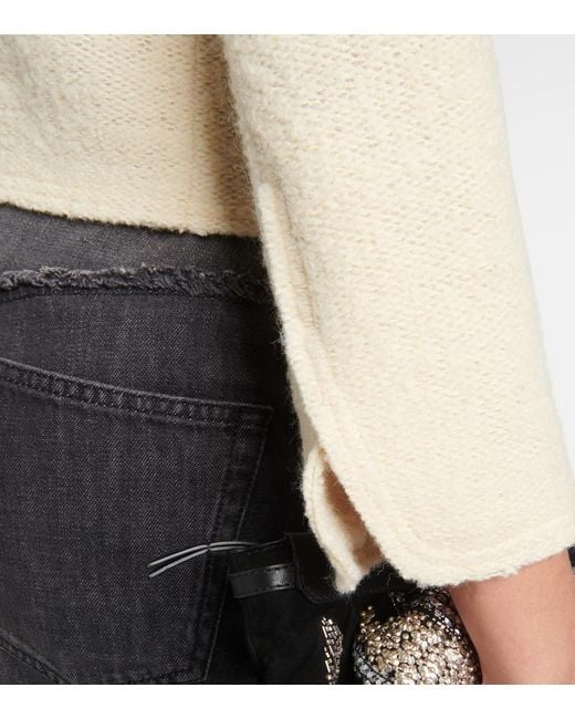 Isabel Marant Natural Pully Wool-Blend Jacket
