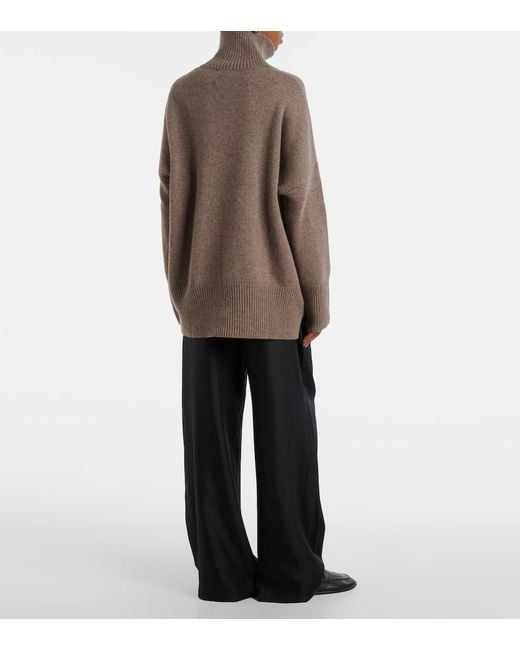 Lisa Yang Brown Heidi Cashmere Sweater