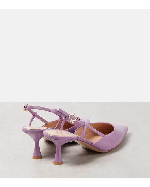 Escarpins Ascent 55 En Cuir Gianvito Rossi en coloris Pink