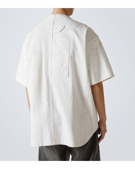 Camisa De Algodon Painter Greg Lauren de hombre de color Gray