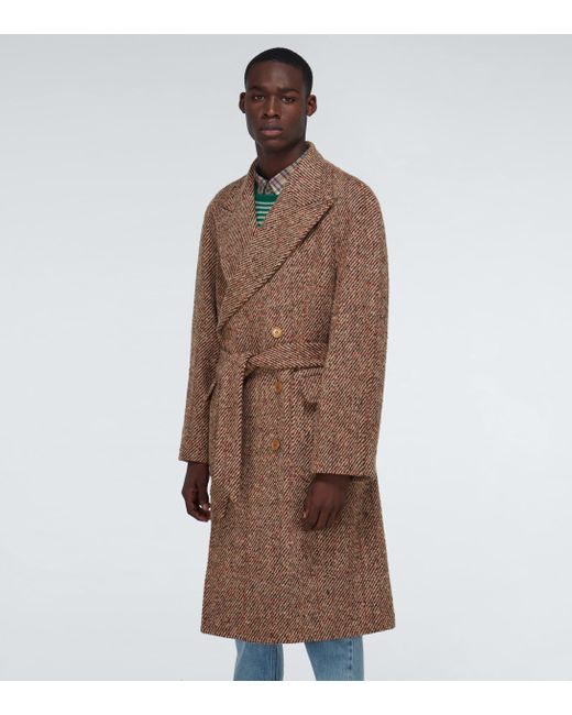 gucci brown coat