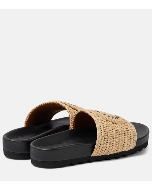 Stella McCartney Brown 'Elyse' Sandals