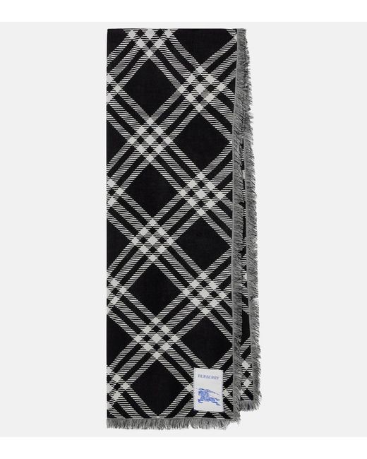 Sciarpa Check di Burberry in Black