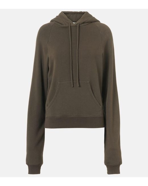 The Row Green Hoodie Timia Aus Baumwolle Und Kaschmir