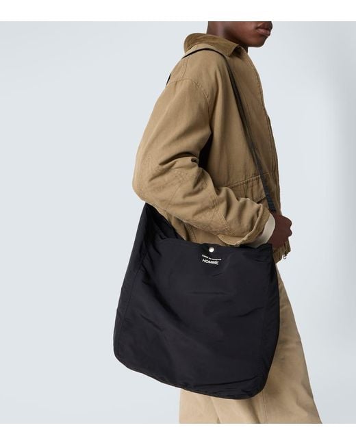 Comme des Garçons Black Grosgrain Tote Bag for men