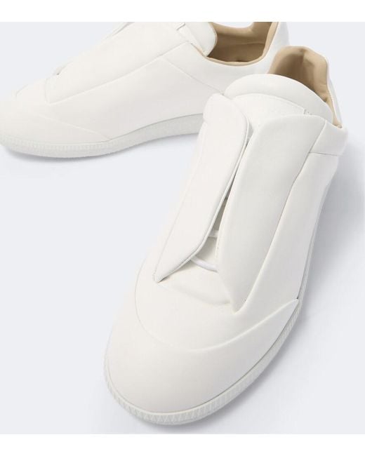 Maison Margiela White Future Low-Top Leather Sneakers for men