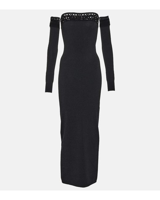 Alaïa Black Maxi Dress