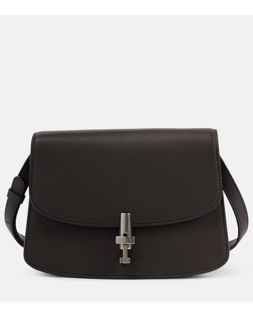 The Row Black Sofia 8.75 Crossbody Bag