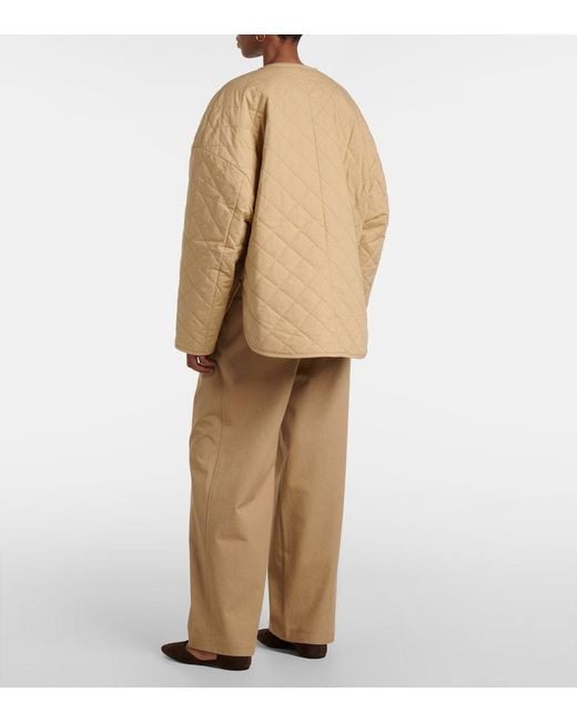 Totême  Natural Quilted Jacket