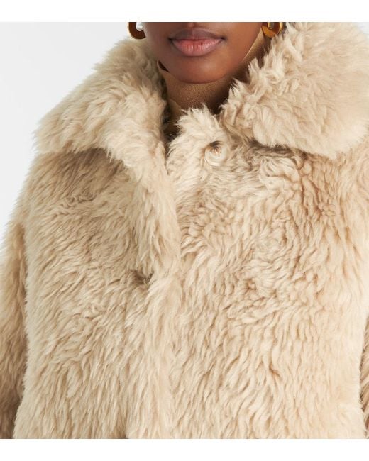 Yves Salomon Natural Wool Jacket