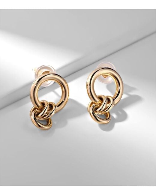 Spinelli Kilcollin White Canis 18Kt Drop Earrings